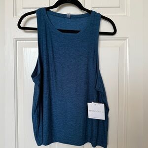 Beyond Yoga Women's Blue Tank Top. NWT XL